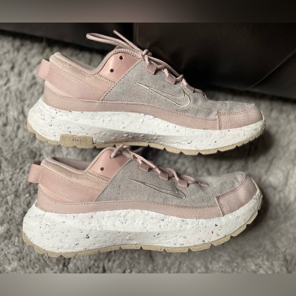 Womens Nike Crater Remixa 'Pink Oxford' DA1468-600 Shoes Size 7 - Picture 9 of 13